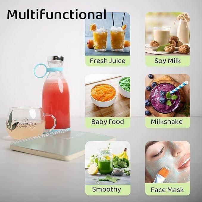 Travel Mini Juice Blender With Charger