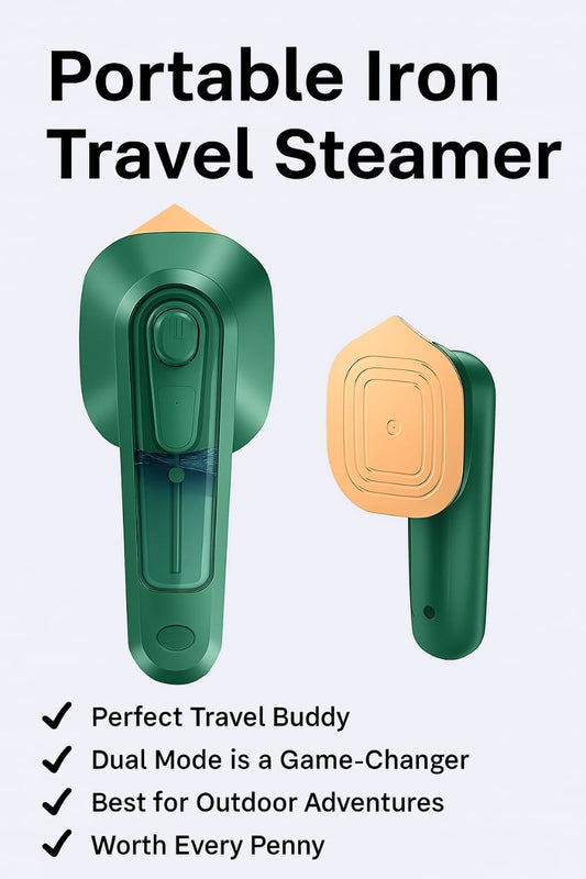 Iron-Travel Steamer Iron for Clothes , Portable Handheld Iron